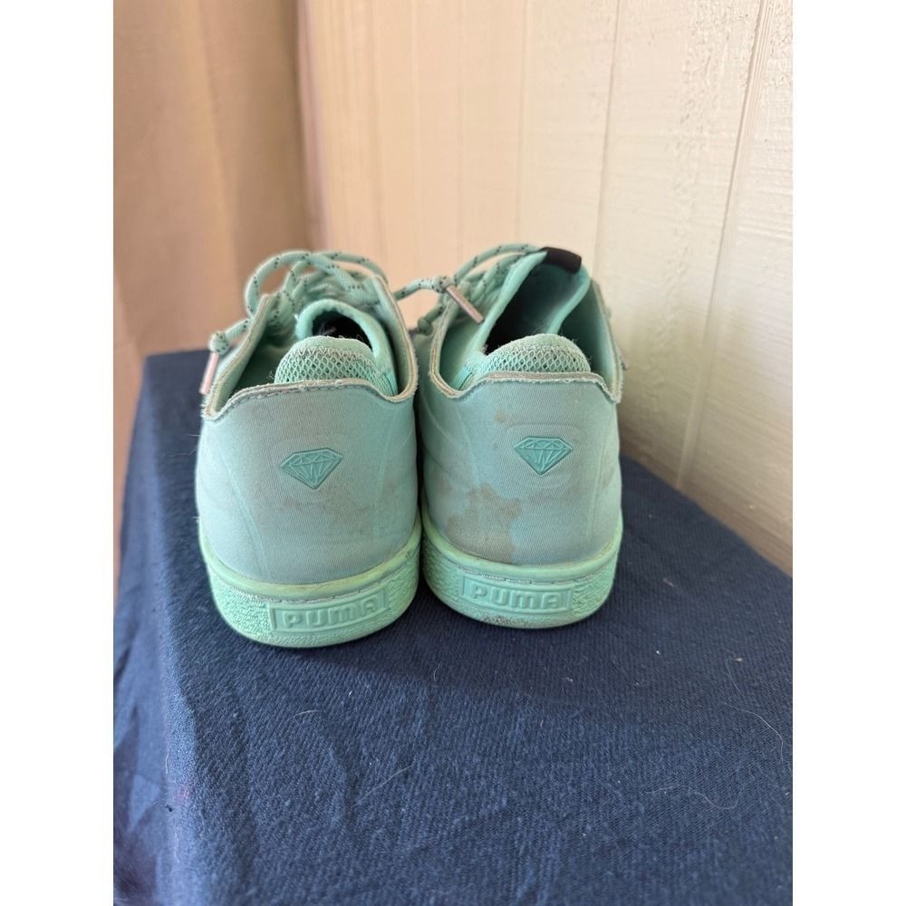 Puma x Diamond Supply Co Clyde Tiffany Blue Sneakers 366431-01 Mens 11 - Picture 6 of 6